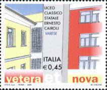 Liceo Cairoli: scorcio del cortile