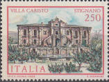 Villa Caristo, Stignano, policromo.
