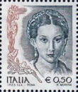 Dipinto del Parmigianino, policromo.