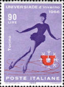 Pattinaggio artistico, violetto e rosso.
