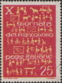 “ colore giallo spostato e linea bianca ”