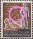 “ punto bianco nel quinto cerchio “