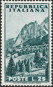 Cortina, verde e celeste.