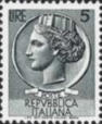 Italia turrita, grigio.