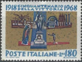 Milite ignoto, policromo.