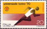 Atletica leggera, nero, rosso, bruno violetto. 