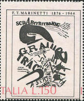 “ colore rosso spostato e dentellatura spostato“