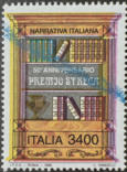 “ colore spostato e striscia di colore blu “