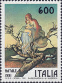 «Angelo della vita», policromo.