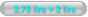 2,75 lire + 2 lire