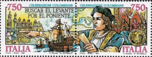 Caravelle e Colombo, policromo.