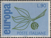Frutto simbolico, azzurro e verde. 