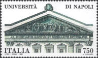 Facciata dell’Università, policromo. 