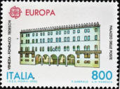 Palazzo delle Poste, Venezia, policromo. 
