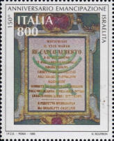 «Decreto di Re Carlo Alberto», policromo. 