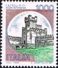 Castello Montagnana, Padova, policromo.