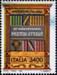 “ striscia di colore blu “