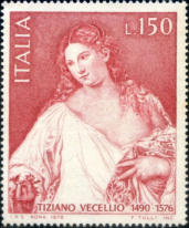«Flora», Firenze, Uffizi, rosso.