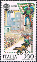 Palio di Siena, policromo.