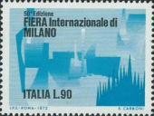 Emblema, azzurro e nero.