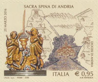 Reliquia della Sacra Spina, Andria, policromo.