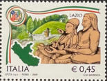 Lazio, policromo.
